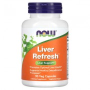 NOW Foods, Liver Refresh, 90 рослинних капсул
